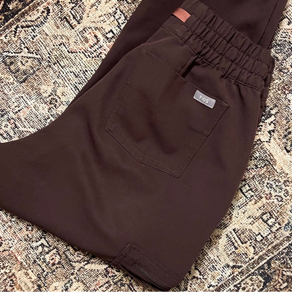 FIGS Limited Edition ESPRESSO Uman Relaxed Jogger XS PETITE
